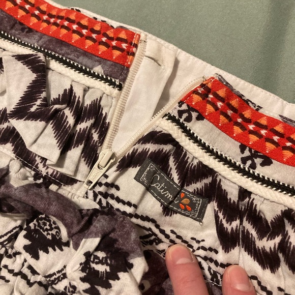 Boho Beautiful Catimini Skirt Size 6 - Picture 2 of 4